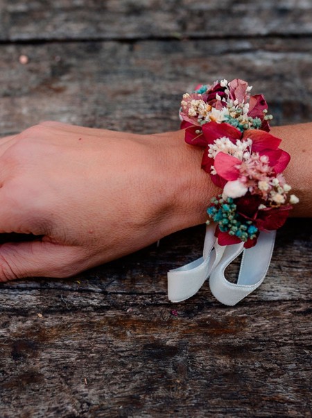 Pulsera floral